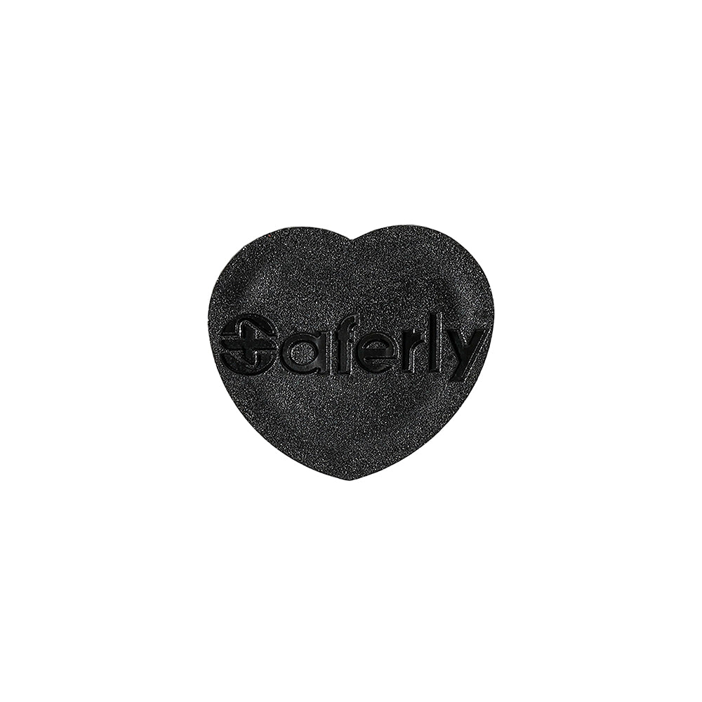 Saferly Heart Ink Caps — Bag of 500 — Pick Color and Size - Ultimate Beauty