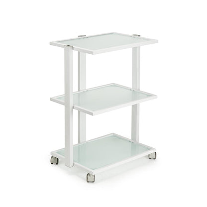 Fellowship Rolling Cart — White - Ultimate Beauty