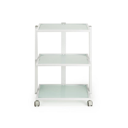 Fellowship Rolling Cart — White - Ultimate Beauty