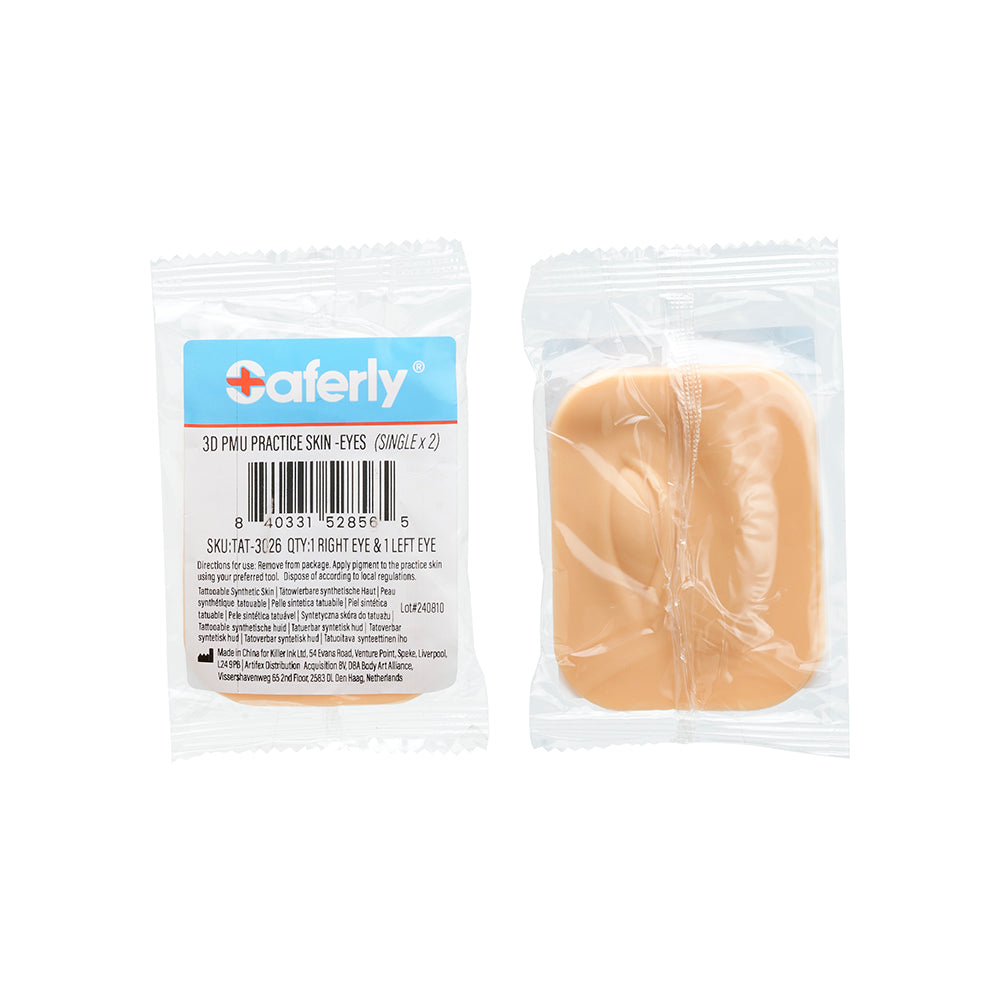 Saferly 3D Single-Eye Eyebrow Practice Skins — Price Per 2 - Ultimate Beauty