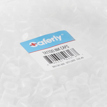 Saferly Tattoo Ink Cups — Size #9 (Small) - Ultimate Beauty