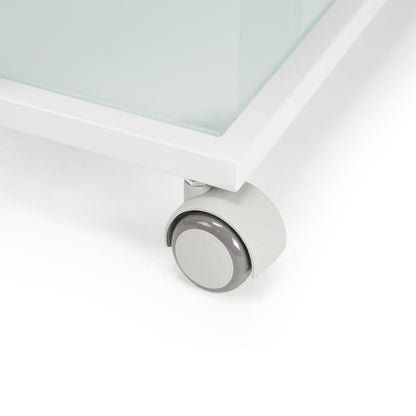 Fellowship Locking Cabinet for Rolling Cart — White - Ultimate Beauty