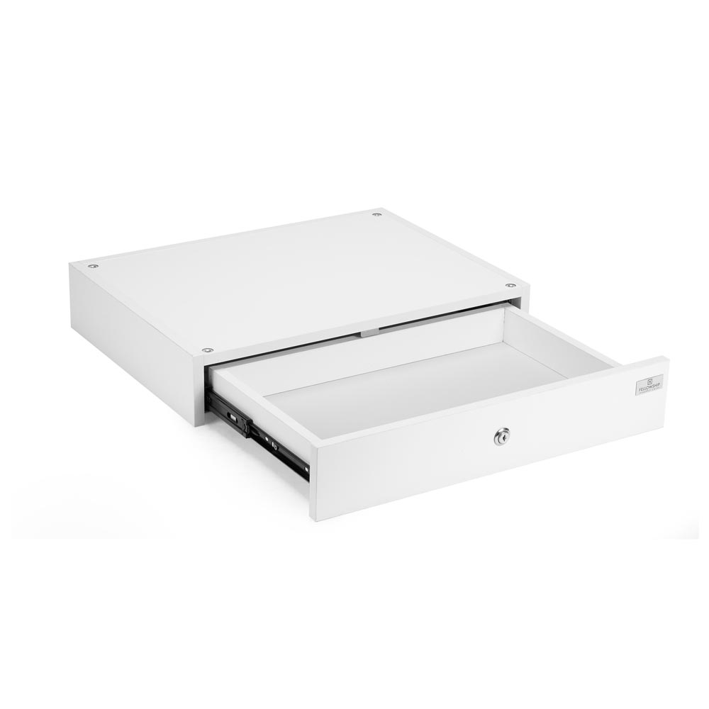 Fellowship Locking Cabinet for Rolling Cart — White - Ultimate Beauty