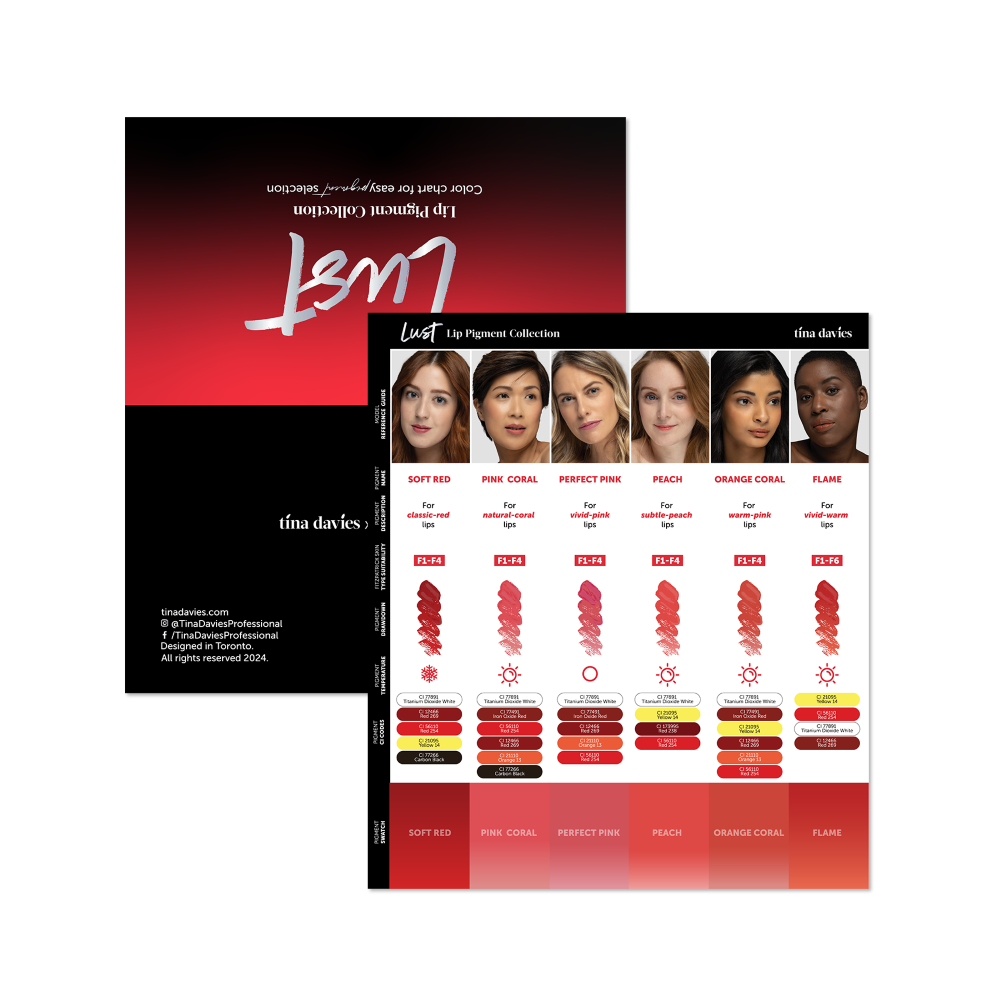 Tina Davies Lust Lip Pigment Collection — 1/2oz - Ultimate Beauty