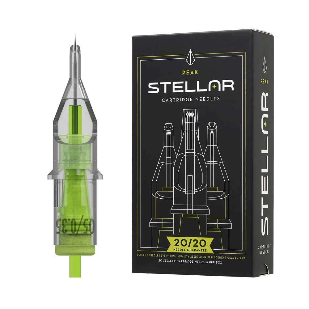 Peak Stellar Needle Cartridges — Box of 20 - Ultimate Beauty