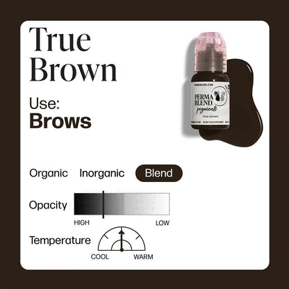 True Brown — Perma Blend — 1/2oz Bottle - Ultimate Beauty