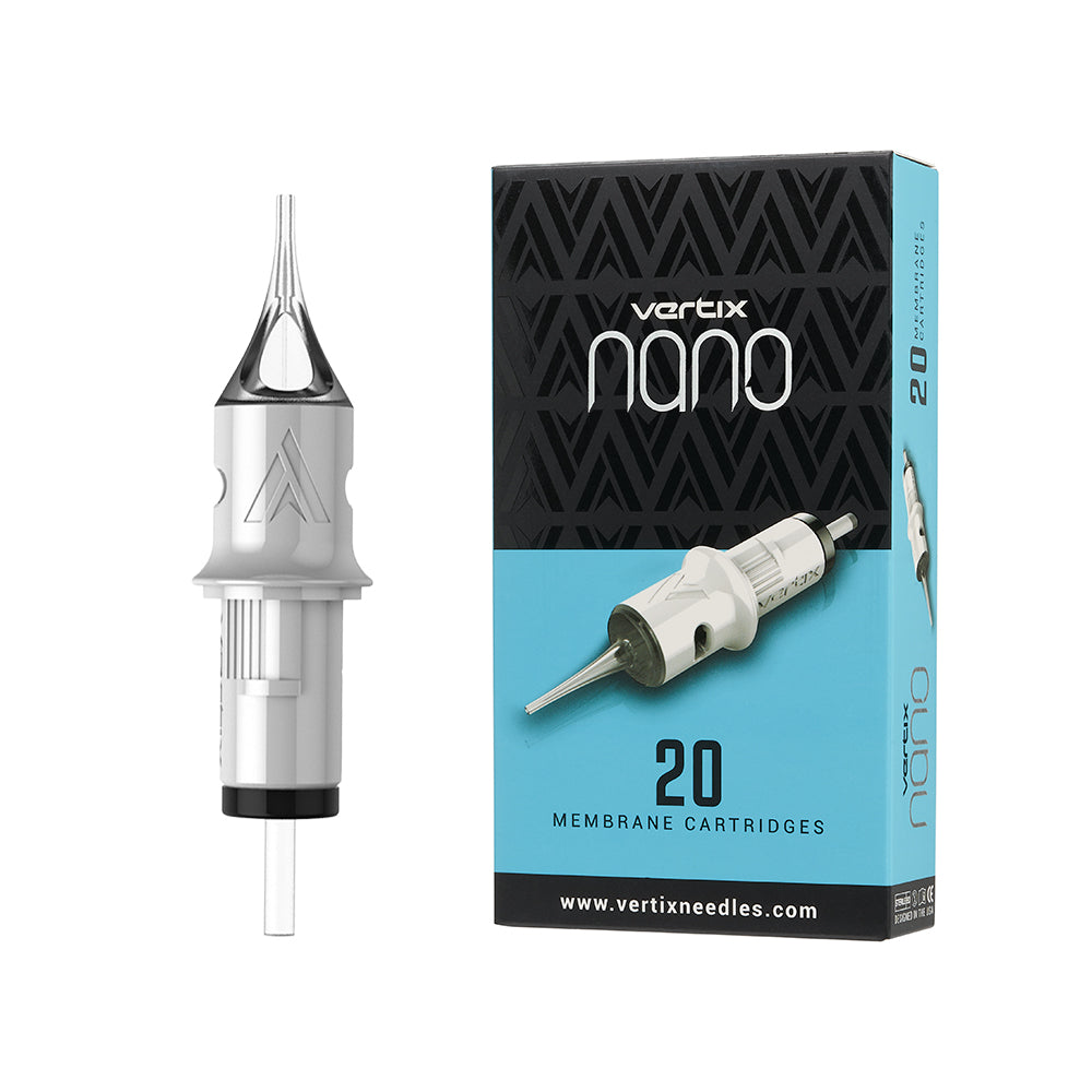 Vertix Nano Membrane Cartridge Needles — Round Shaders - Ultimate Beauty