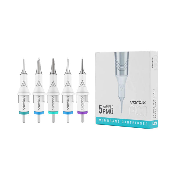 Vertix Pico PMU Membrane Cartridge Needles — Sample Pack of 5