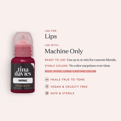 Tina Davies Lip - Wine - Ultimate Beauty