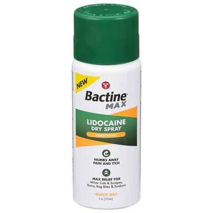 Bactine Max Dry Spray — 4oz Bottle - Ultimate Beauty