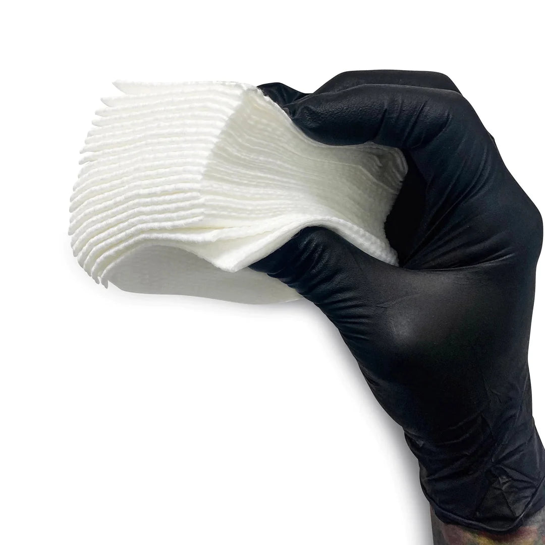Wipe Outz Premium Dry White Tattoo Towels - Ultimate Beauty