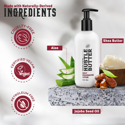 Hustle Butter Daily Rejuvenating Lotion Ingredients