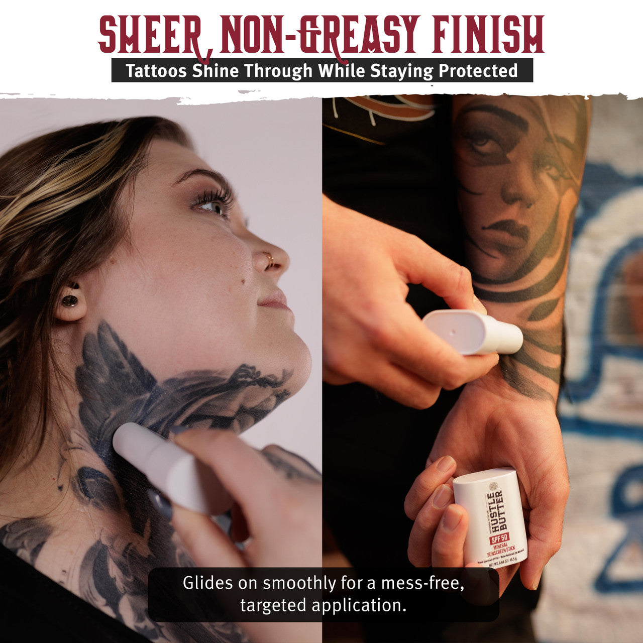 Mineral Sunscreen Stick Sheer, Non-Greasy