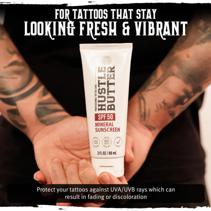 Mineral Sunscreen - Protect Your Tattoos