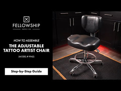 How to Assemble Fellowship Tattoo Artist Chair 9942 | Step-by-Step