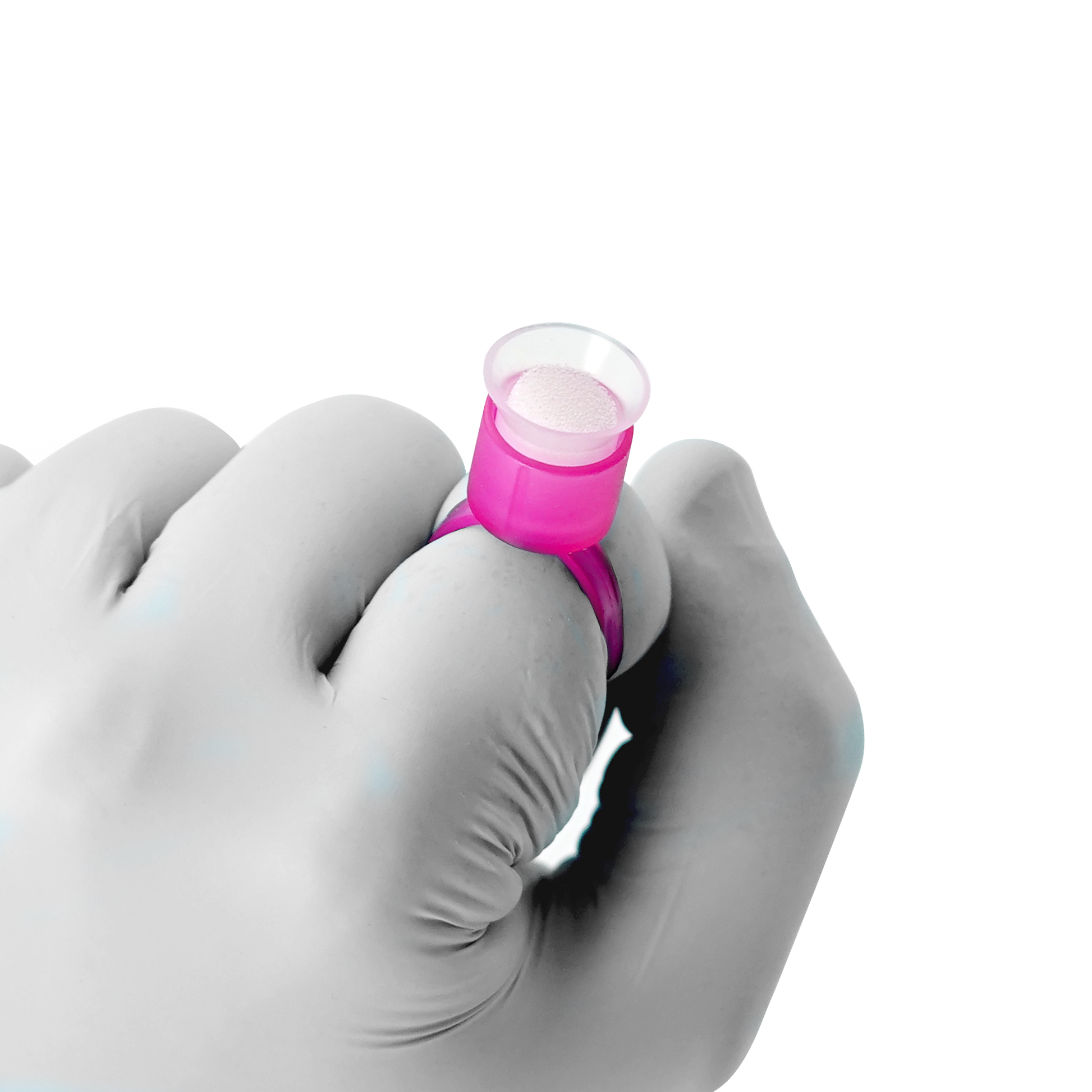 Ink Cap Rings 100pcs 50 Black/50 pink - Ultimate Beauty