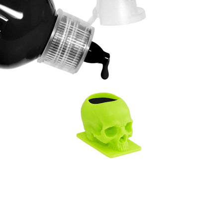 Saferly Skull Ink Caps — Size #16 (Large) — Bag of 200 - Ultimate Beauty