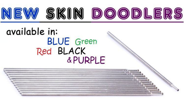 Tattoo Skin Doodler Pens — Price Per 1