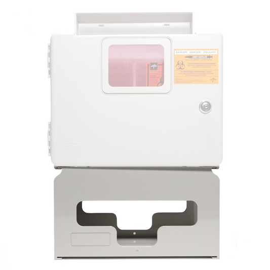 Glove Box Holder for Locking Wall Cabinet - Ultimate Beauty