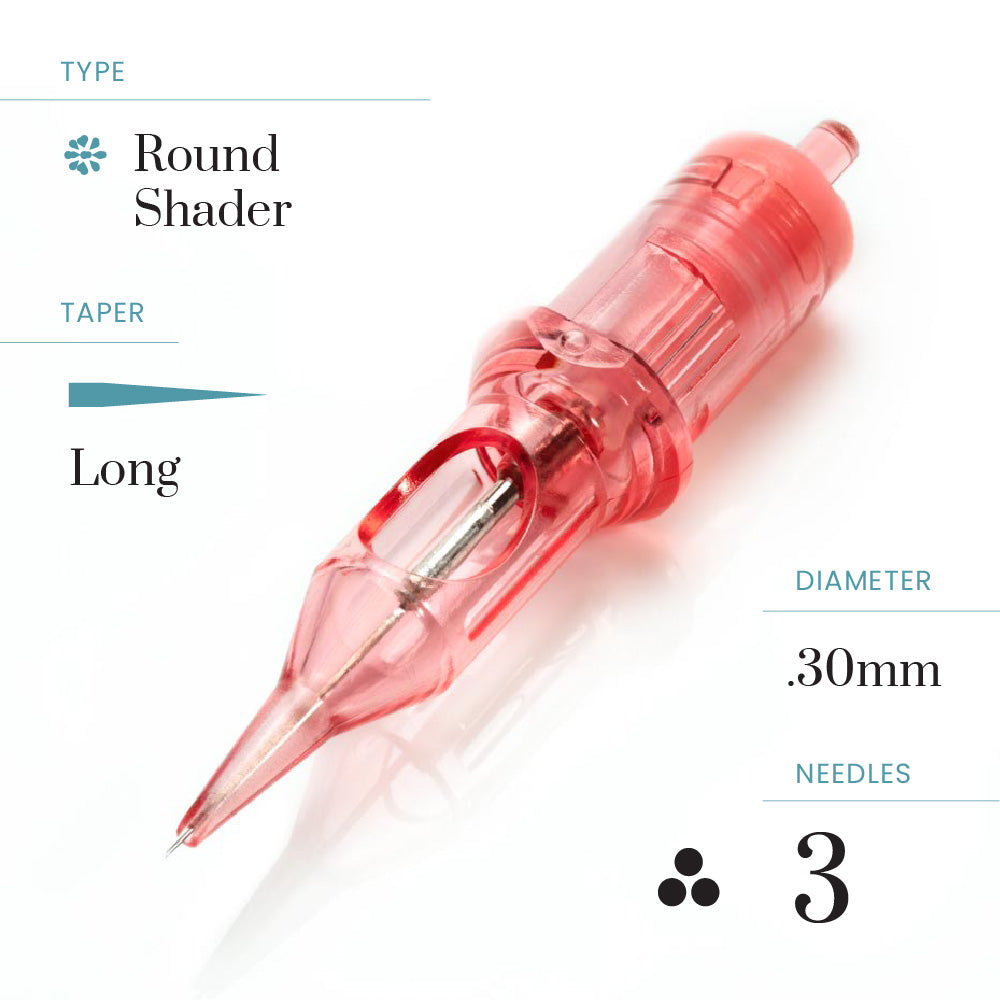 Kwadron Optima PMU Cartridge - Round Shaders (20) - Ultimate Beauty