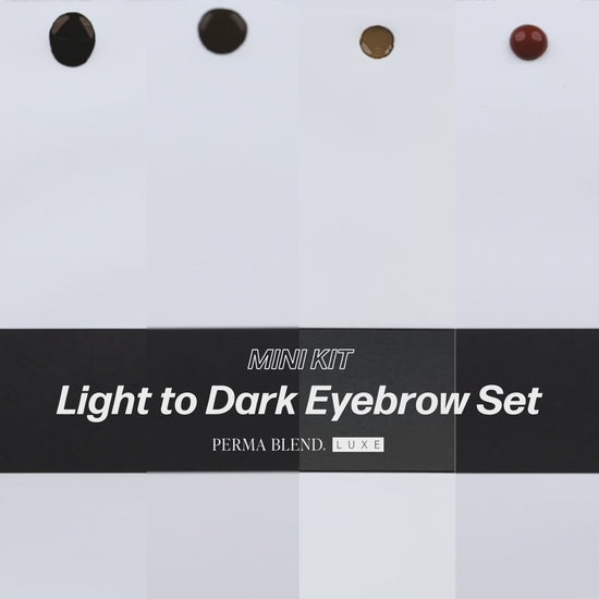 Light to Dark Brows Mini Set — Perma Blend Luxe — 4 1/2oz Bottles