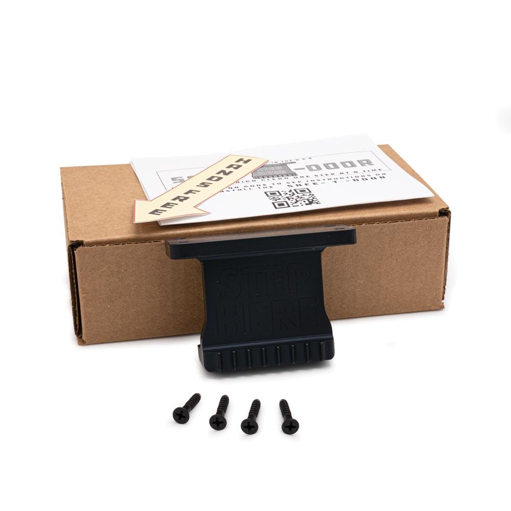 Safe-T Hands-Free Door Opener — Black (box contents)