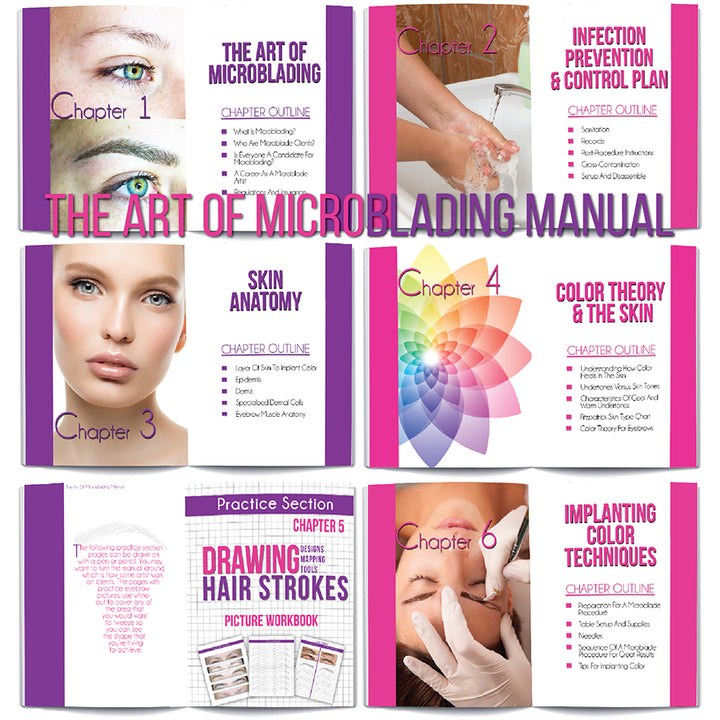 The Art of Microblading Chapter Outlines