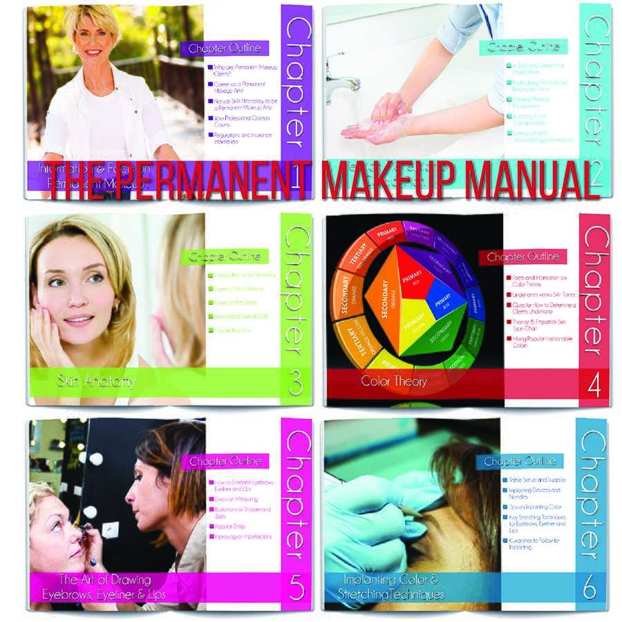 The Permanent Makeup Manual Collage One