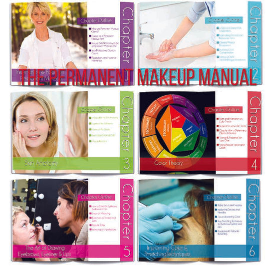 The Permanent Makeup Manual – A Complete Guide Book with Complimentary DVD – Spanish Version
