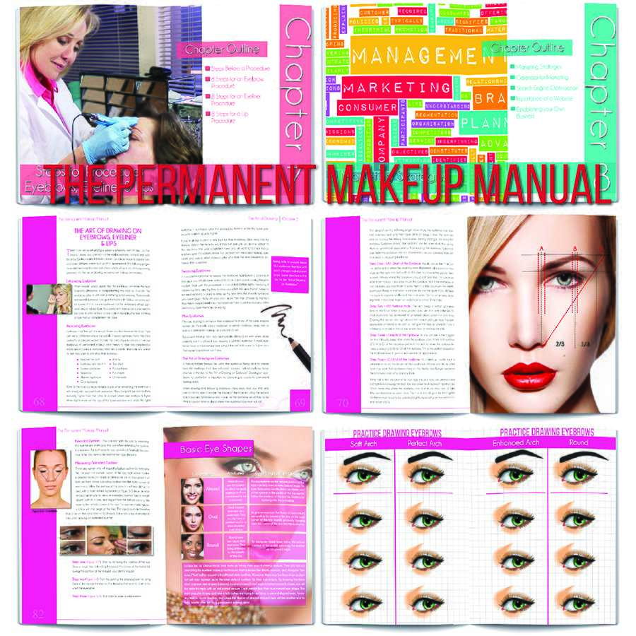 The Permanent Makeup Manual Collage Two