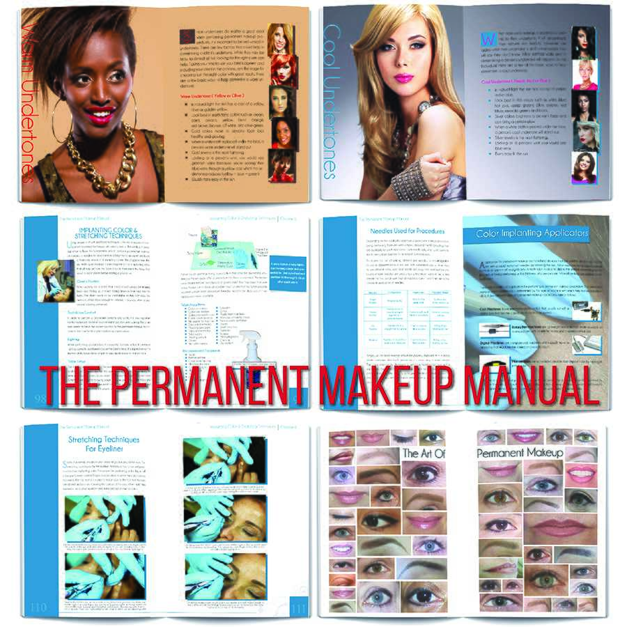 The Permanent Makeup Manual Collage Four