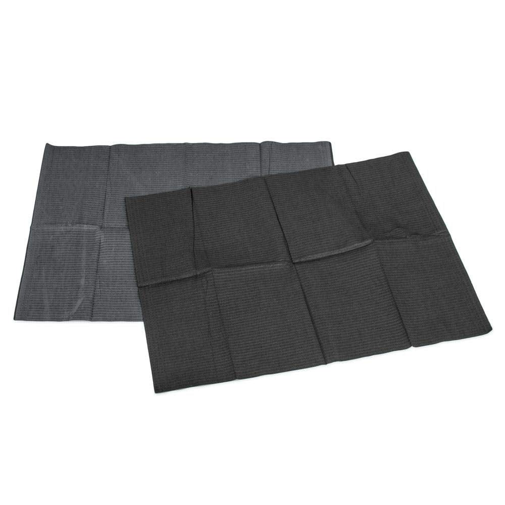 Saferly Medical Black Dental Bibs — 13” x 18” — Case of 500 - Ultimate Beauty