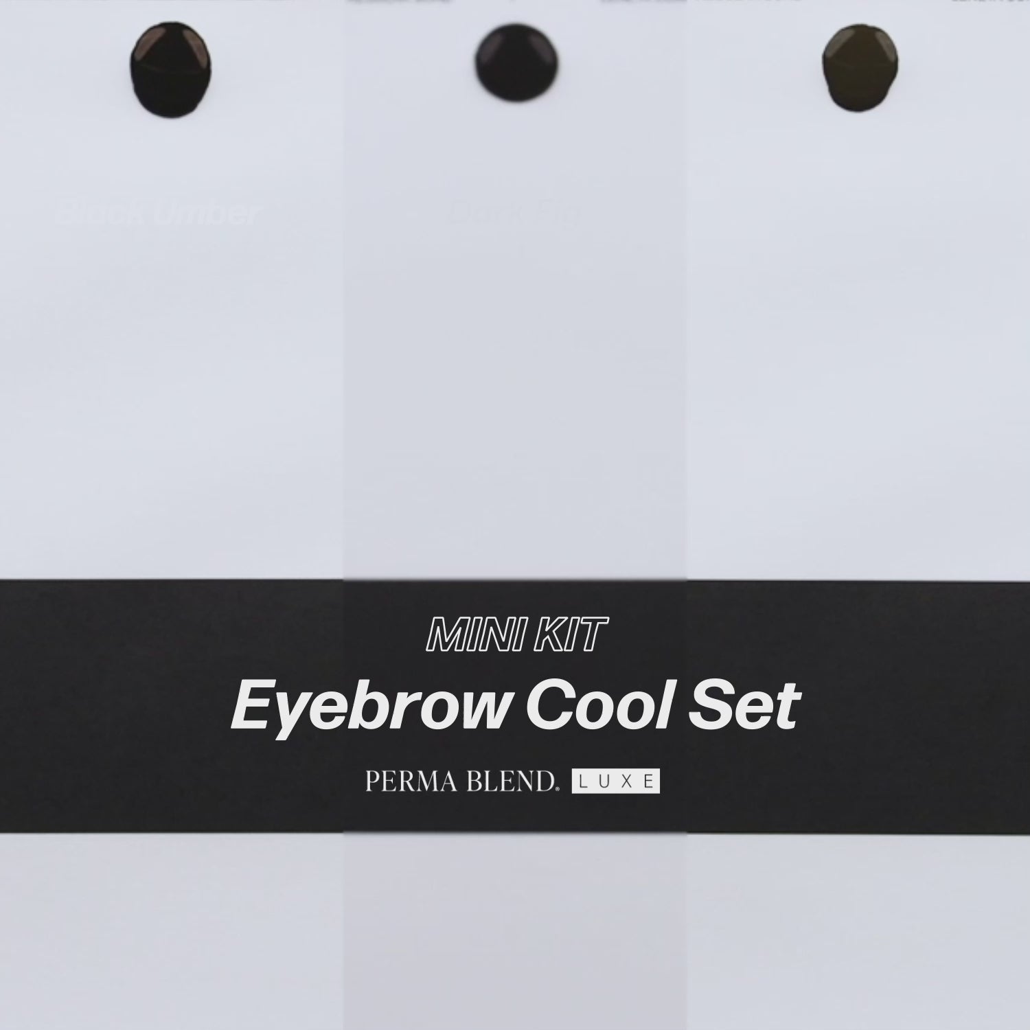 Video Cool Brows Mini Set — Perma Blend Luxe — 3 1/2oz Bottles