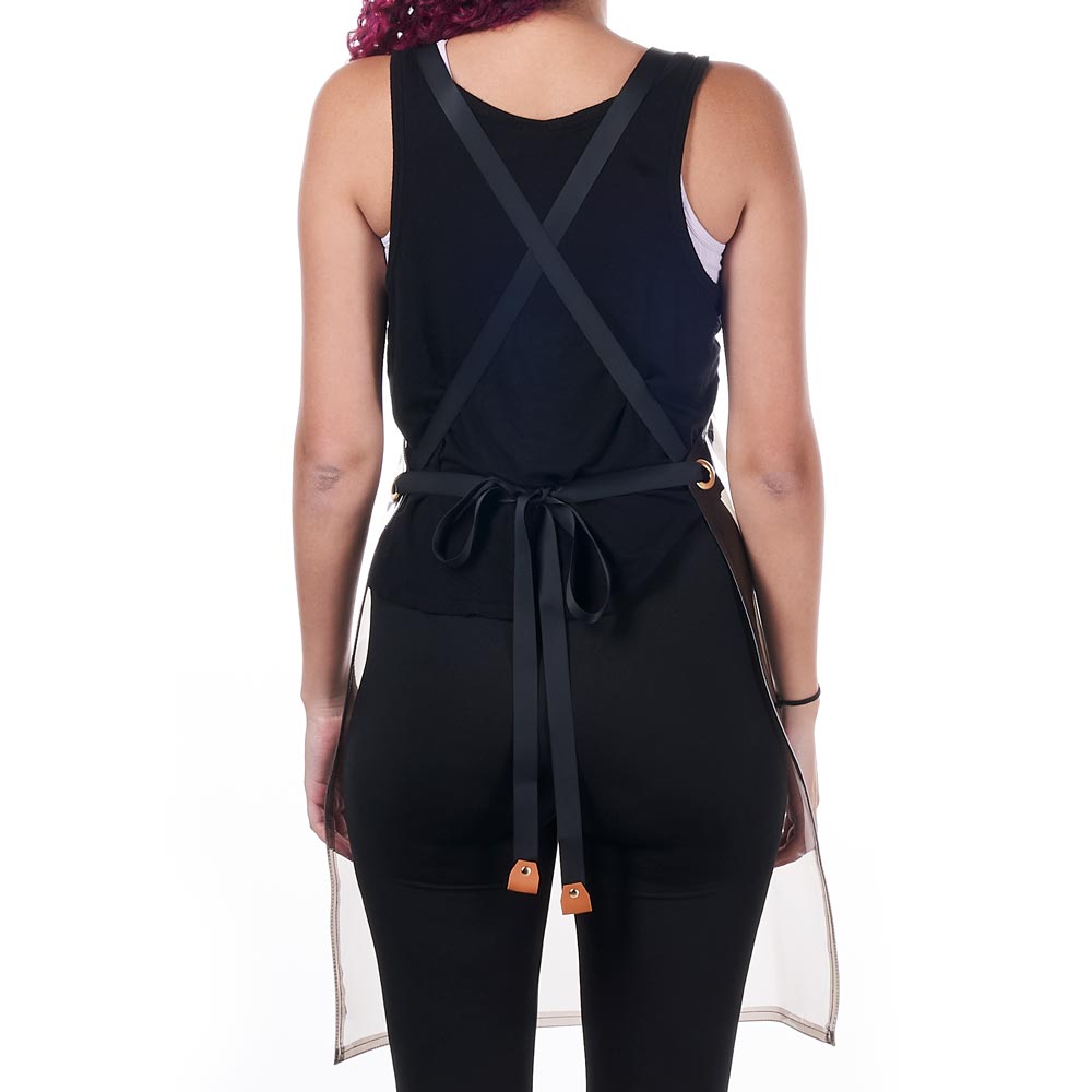 Saferly Vinyl Apron — Black - Ultimate Beauty