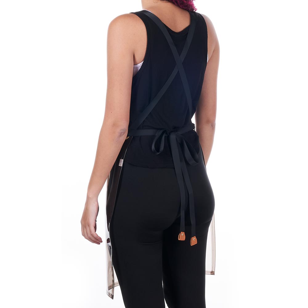 Saferly Vinyl Apron — Black - Ultimate Beauty