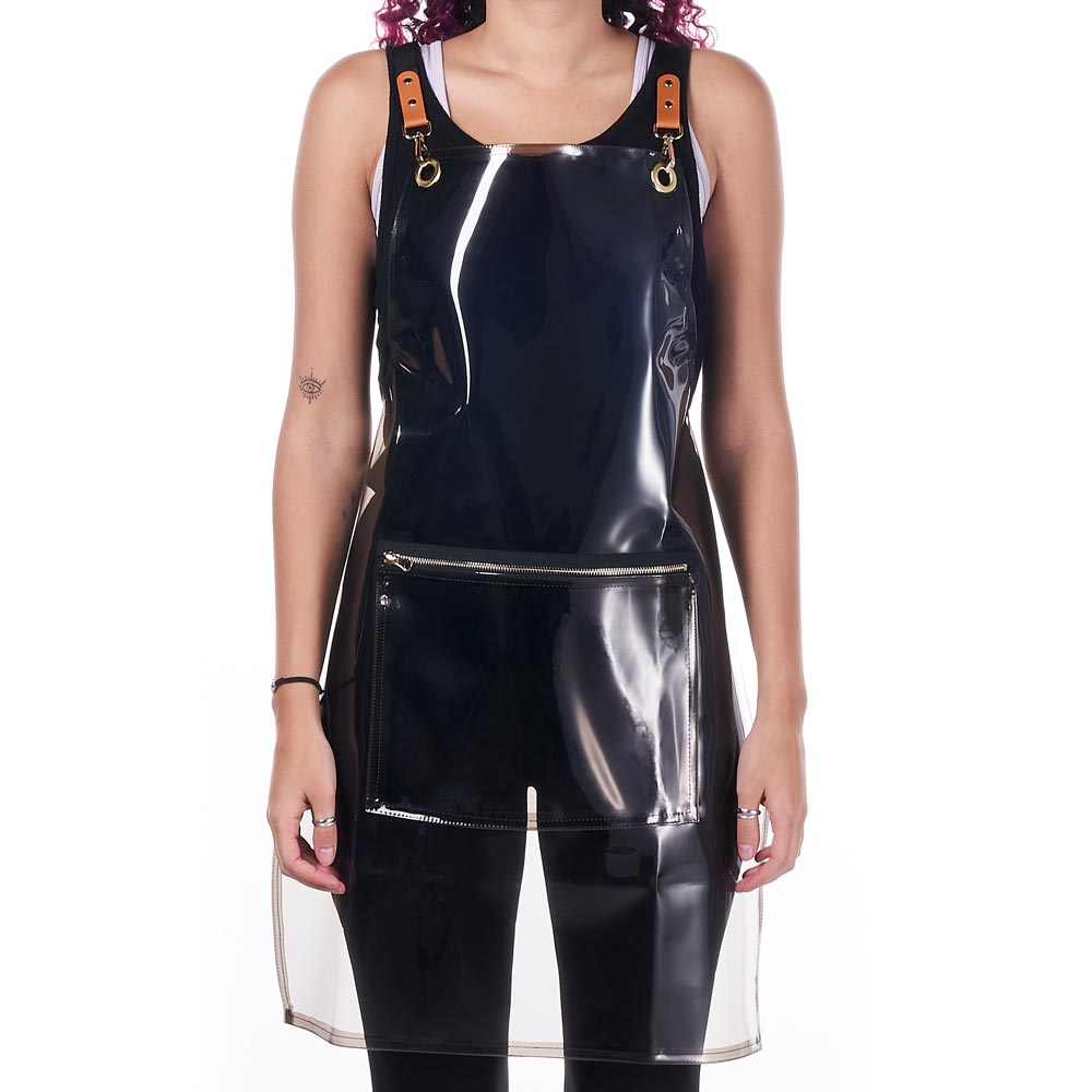 Saferly Vinyl Apron — Black - Ultimate Beauty