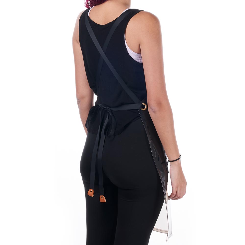 Saferly Vinyl Apron — Black - Ultimate Beauty