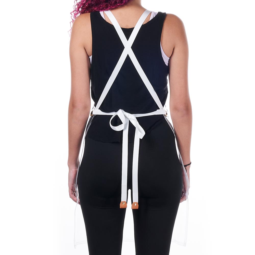 Saferly Vinyl Apron — Clear - Ultimate Beauty