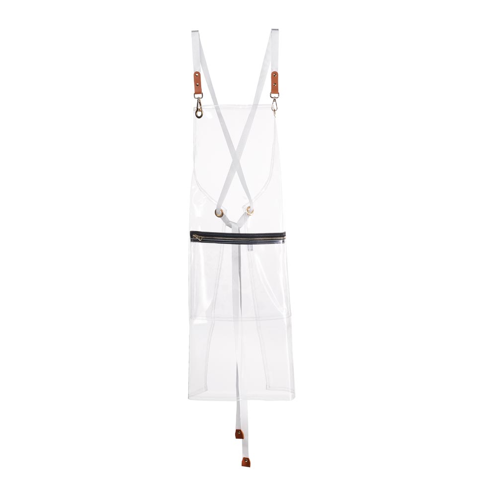 Saferly Vinyl Apron — Clear - Ultimate Beauty