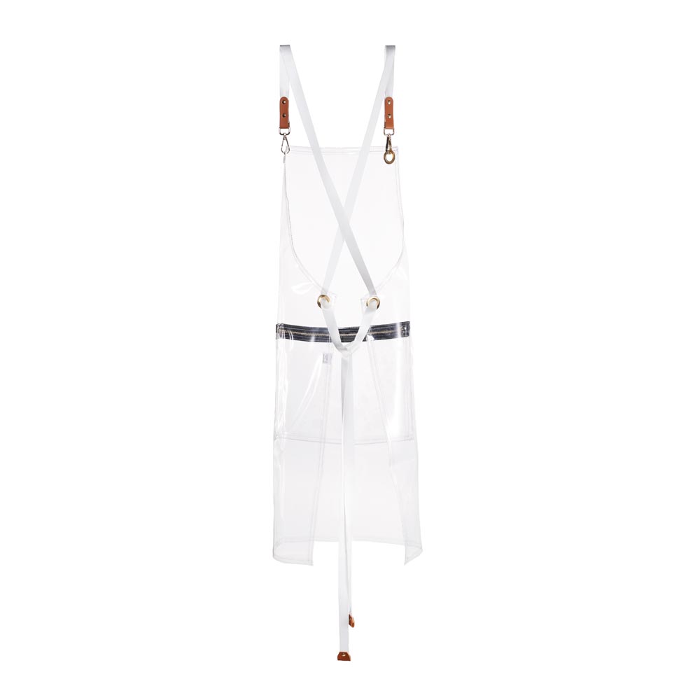 Saferly Vinyl Apron — Clear - Ultimate Beauty