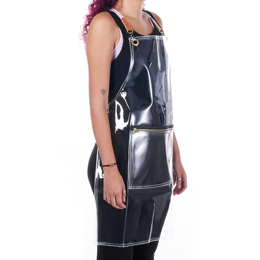 Pvc Apron Translucent Saferly Vinyl Apron — Clear | Ultimate Tattoo Supply – Ultimate Beauty