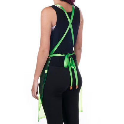 Saferly Vinyl Apron — Green - Ultimate Beauty