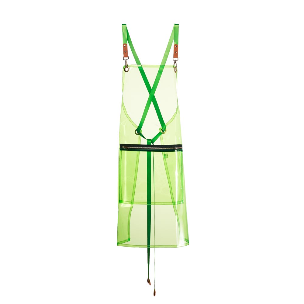 Saferly Vinyl Apron — Green - Ultimate Beauty