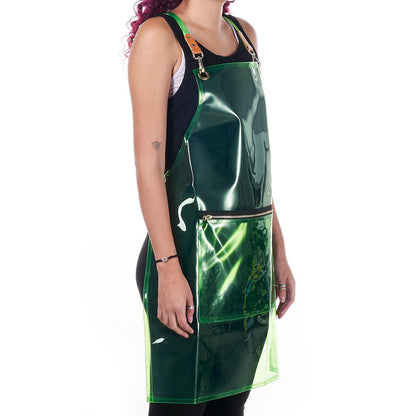 Saferly Vinyl Apron — Green - Ultimate Beauty