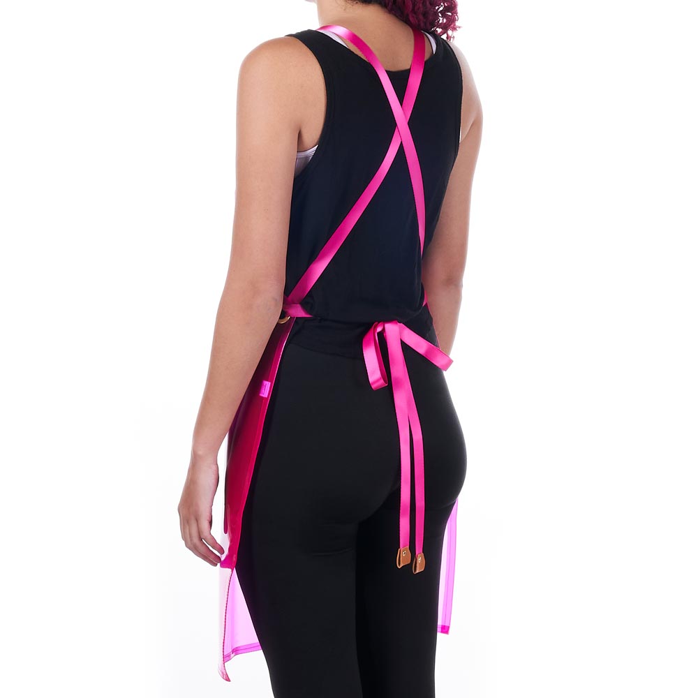 Saferly Vinyl Apron — Pink - Ultimate Beauty