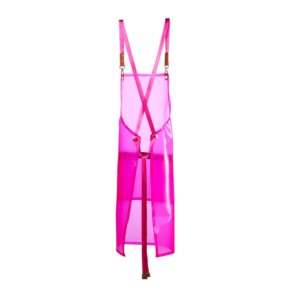 Saferly Vinyl Apron — Pink - Ultimate Beauty