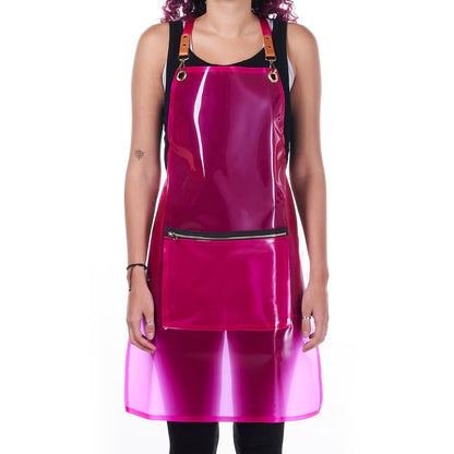 Saferly Vinyl Apron — Pink - Ultimate Beauty
