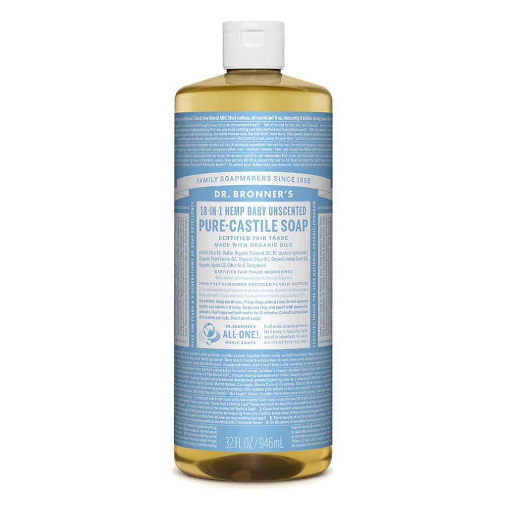 Dr. Bronner's Magic Soaps Pure-Castile Soap - 32oz. Bottle - Ultimate Beauty