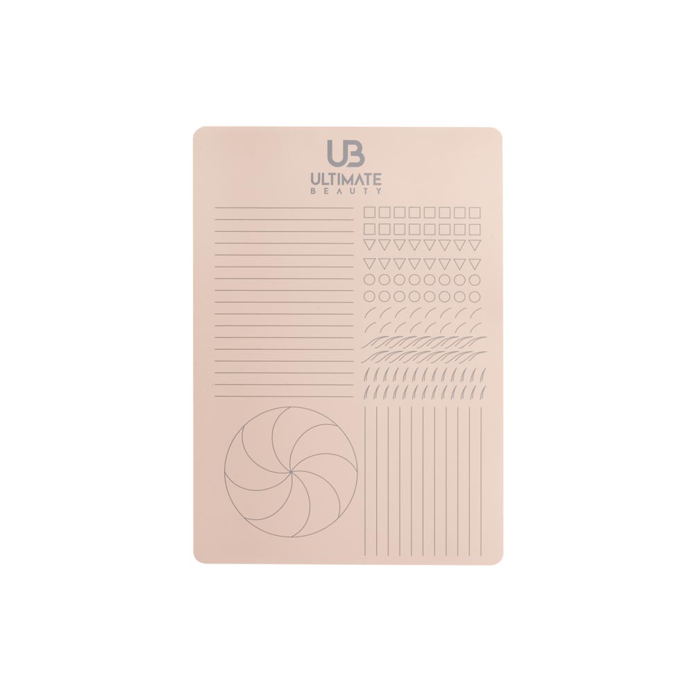 Ultimate Beauty Linework Silicone Practice Sheet — Price Per 1 - Ultimate Beauty