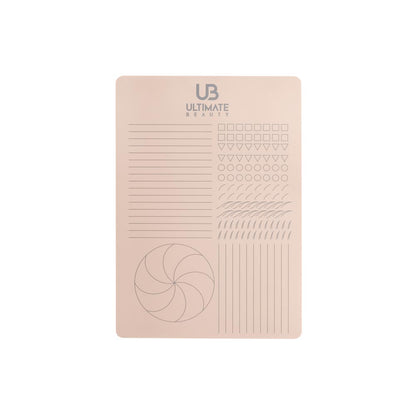 Ultimate Beauty Linework Silicone Practice Sheet — Price Per 1 - Ultimate Beauty